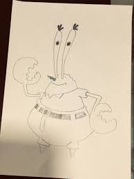 Mr Krabby Patty Creative Drawing Drawings Art