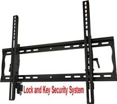 Anti Theft Lockable Tilting Tv Wall Bracket