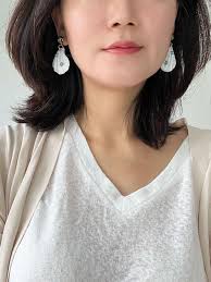 Seaside Bloom Natural Shell Earrings With Turquoise Accents, Natural Shell  Drop Earrings, Summer Earrings, Statement Earrings, Gifts for Her