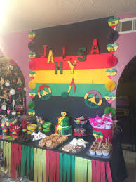 One Love One Heart Reggae Birthday Party Rasta Party Jamaican Party Caribbean Theme Party