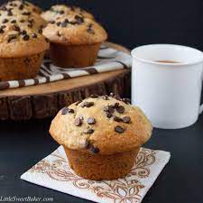 Bakery Style Chocolate Chip Muffins Video Recipe Chocolate Chip Muffin Recipe Homemade Chocolate Chip Muffins Chocolate Chip Muffins