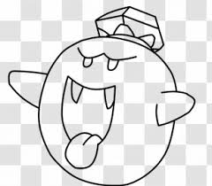Download this running horse printable to entertain your child. Mario Tooth King Boo Boos Cartoon Zip Your Mouth Transparent Png