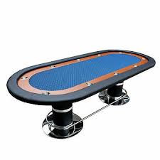 Ids Knight 70 Plus Poker Table Racetrack 10 Cups Blue Speed Cloth Pedestal Leg 4894425709848 Ebay In 2020 Poker Table Custom Poker Tables Poker