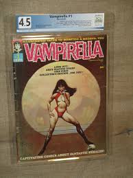 VAMPIRELLA #1 1969 WARREN PUBLISHING ORIGIN 1ST APPEARANCE PGX GRADED 4.5  BEAUTY | eBay