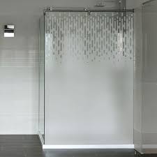 Sticker vitre film occultant occultant fenetre salle meuble décoration intérieure. Sticker Occultant Pour Vitre Au Degrade Graphique Paroi De Douche Douche Italienne Sans Vitre Vitre Salle De Bain