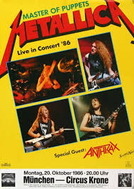 Master of puppets peaked at number 29 on the billboard 200 and received widespread acclaim from critics, who praised its music and political lyrics. Metallica Master Of Puppets Muc 1986 99 00