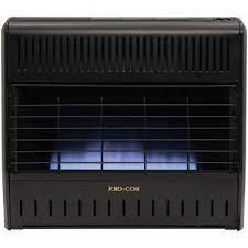 Procom 30 000 Btu Blue Flame Natural Or Liquid Propone Gas Portable Garage Heater Md300tga The Home Depot Garage Heater Gas Garage Heater Gas Heater