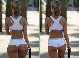 What restaurants are near junk in the trunk? Fake Too Much Junk In The Trunk The Original Image Is On The Right Women Trunks Crop Tops
