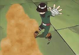 Naruto Rocklee Gif Naruto Rocklee Gaara Discover Share Gifs In 2021 Lee Vs Gaara Rock Lee Gaara