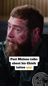 Post Malone's Chiefs Tattoo Story: Travis Kelce, Beer Pong, and More 😂