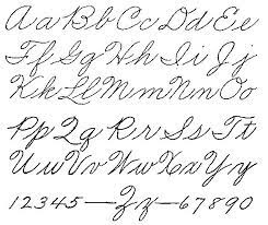 Maybe you would like to learn more about one of these? Pin By Katee Landgraf On Caligrafia Y Alfabetos Teaching Cursive Handwriting Alphabet Cursive Writing