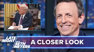 Seth takes a closer look at Trump frantically backpedaling from a federal  funding freeze that unleashed chaos and caused a furious backlash as his  nominee for health secretary, RFK Jr., was grilled by ...