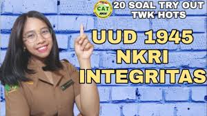 To soal cpns mini tryout twk hots bagian 09 nasionalisme simulasi cat cpns online 2019. 20 Soal Try Out Twk Hots Uud 1945 Nkri Integritas Cpns 2021 Youtube