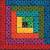 Printable Traditional Log Cabin Quilt Pattern