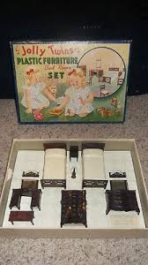 Vintage Renwal Jolly Twins Plastic Dollhouse Furniture Bath Room Set Vintage Dollhouse Vintage Toys Vintage Dolls