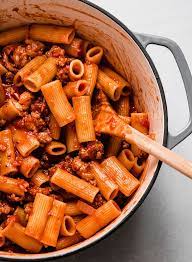 Spicy Tomato Pasta With Italian Sausage Life As A Strawberry Recipe Tomato Pasta Italian Sausage Pasta Healthy Noodle Recipes