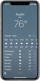 About The Weather App And Icons On Your Iphone And Ipod