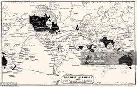 British Empire World Map Stock Photos ...