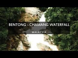 Kolam air panas 20 km. Chamang Waterfall Bentong Destimap Destinations On Map