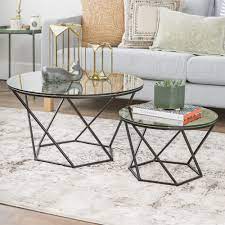 We did not find results for: Caroline Geometric Nesting Table Set In 2021 Modern Coffee Table Sets Nesting Coffee Tables Round Glass Coffee Table
