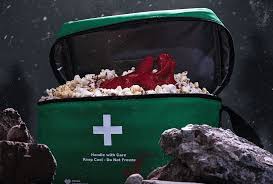 The ‘Resident Evil’ Popcorn Bucket Is Actually an Organ Transplant Popcorn Bag
