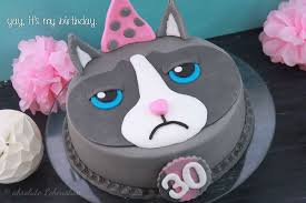 Brigitte sporrer / einfach backen. Grumpy Cat Motivtorte Katzen Torte Geburtstagstorte Mit Fondant Selber Machen Absolute Lebenslust