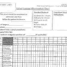 The Spinal Observation Chart Download Scientific Diagram