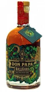 Don Papa Masskara 0 7l 40 L E Rum Bottle Wine Bottle Label Design Rum
