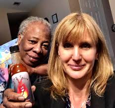 This DTR sauce really is good and I don't usually eat hot sauce. I ate it  with food from Taco Bell today. My friend Miss Joyce tried it for the first  time