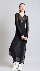 Save 11% with coupon (some sizes/colors) Long Tunic Long Sleeve Shirt Sheer Blouse Black Top Stylish Shirt Long Top Marcellamoda Mb263 Lange Tops Kleidung Tuch