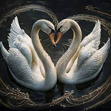 Лебеди любовь картинки