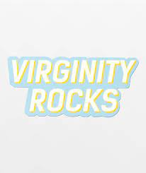 Danny Duncan Virginity Rocks Light Blue Sticker | Shop Midtown