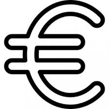 The euro sign is the currency sign used for the euro, the official currency of the eurozone in the european union (eu). Euro Symbol Icon Transparent Euro Symbol Png Images Vector Freeiconspng