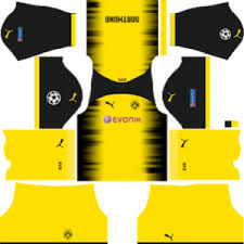 Dortmund, mais conhecido por borussia dortmund ou simplesmente dortmund ou ainda pelo acrônimo bvb. Borussia Dortmund Kits 2017 2018 Dream League Soccer