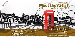Meet the Artist: 'Cutting Up Scotland' by Kevin O'Neill