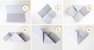 Du kannst ihn aber auch mit hilfe eines fadens an die wand hängen. Origami Herz Falten Einfache Schritt Fur Schritt Anleitung Otto
