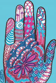Check spelling or type a new query. Zentangle Muster Hand Novocom Top