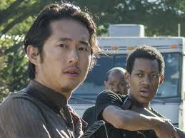 The Walking Dead Vets Steven Yeun And Tyler James Williams Amusingly Reveal  The Upset Fan Reactions They Get Most Often