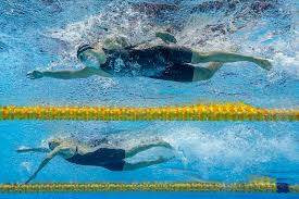 Ariarne titmus of team australia reacts after winning the gold medal in the women's 200m freestyle final on day five of the tokyo 2020 olympic games at tokyo aquatics centre on july 28, 2021 in tokyo, japan. Ariarne Titmus Kyle Chalmers Claim Australian 200 Free Crowns Stateofswimming