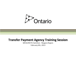 Ppt Transfer Payment Agency Training Session Mcss Mcys