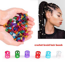 Comes in 6 swatches with beads found in eyebrow ring category with 18 swatches. Buy Hair Beads For Kids Box Braids Hair Accessories Dreadlock Cuffs Hair Clips Adjustable Hair Extension Beads 50pcs At Affordable Prices Free Shipping Real Reviews With Photos Joom