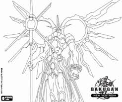 Ausmalbilder Bakugan Malvorlagen