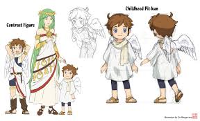 Childhood Pit Kun By Go Shogawara On Deviantart Kid Icarus Icarus Kid Icarus Uprising