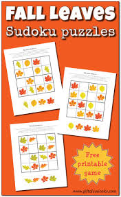 The holiday originated as the evening before all hallow's day, bu. Fall Leaves Sudoku Free Printable Gift Of Curiosity