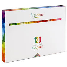 Artlicious 120 Premium Distinct Colored Pencils For Adult