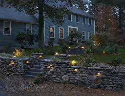 In this video, learn how to install hardscape lighting in a column. Wall Lights Two Ways To Illuminate Your Garden Stone Walls