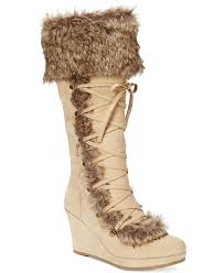 Snow boots designed to keep your feet warm inside, and the snow and water out. Report Pearson Cold Weather Wedge Boots Winter Boots Browse Macy S Wedge Boots Boots Wedge Boots Tall