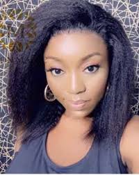 Kinky straight bob wig lace front Human hair wig 180% density Women's  accessories