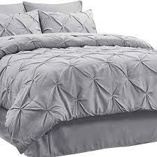 Shop the latest king comforters & sets at hsn.com. Buy Bedsure King Size Comforter Sets Bed In A Bag 8 Pieces Pinch Pleat Grey Comforter Set For King Bed With Sheets Online In Turkey B07nxtttnd