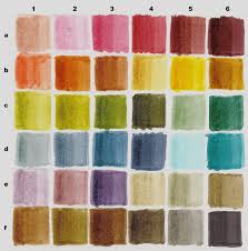 Tim Holtz Distress Marker Color Charts Dry And Wet Writing